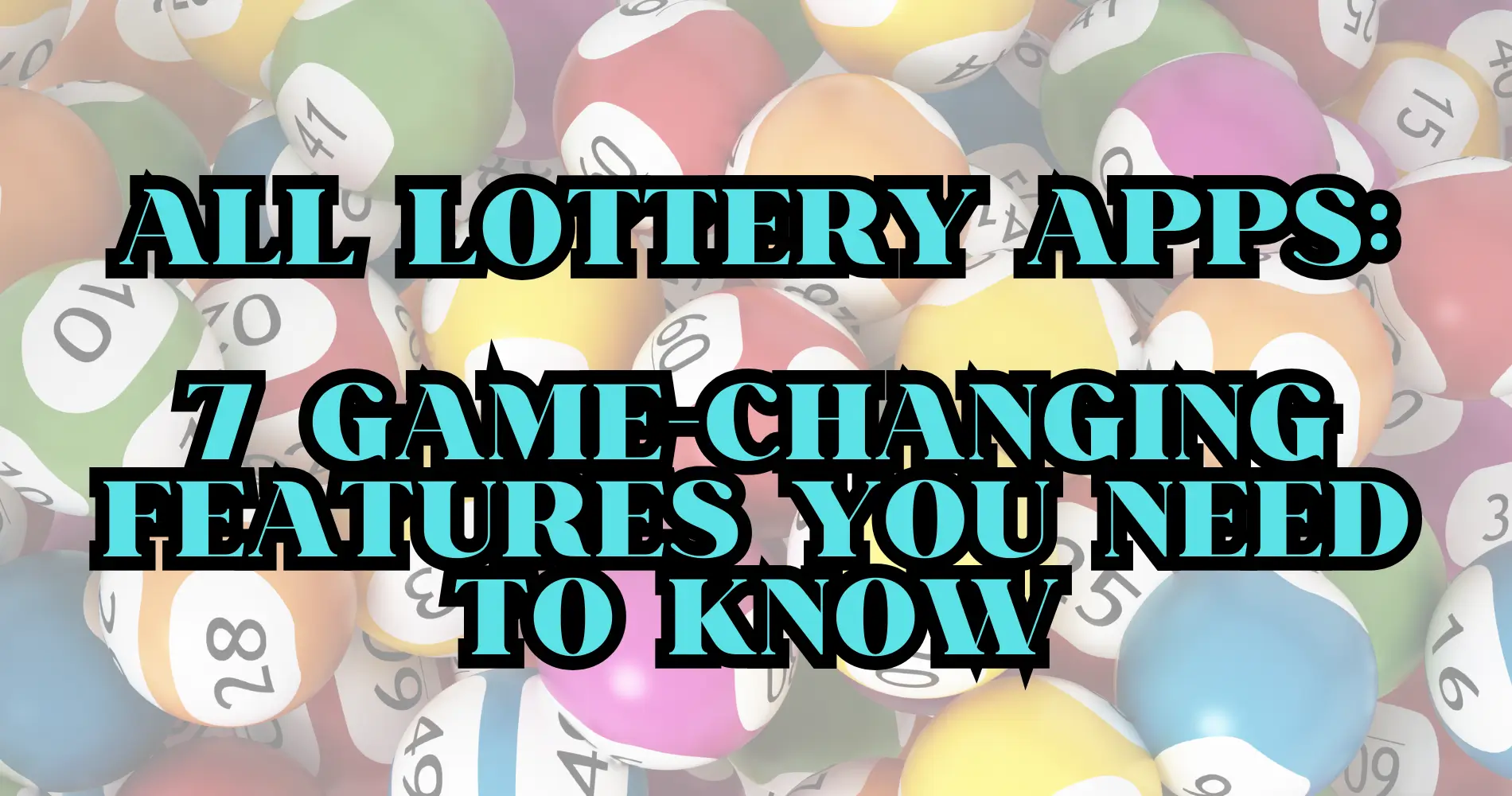 All Lottery Apps