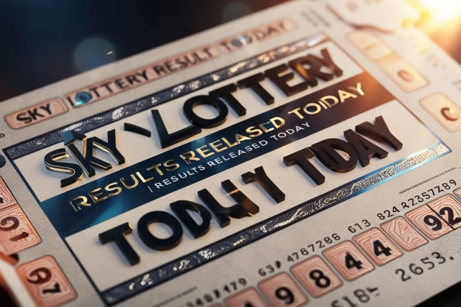 Sky Lottery Result Today