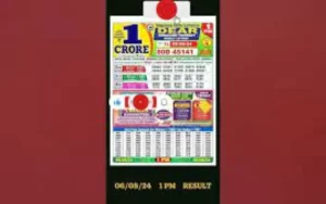 Nagaland Lottery Result Today at A1 Lottery Featured image